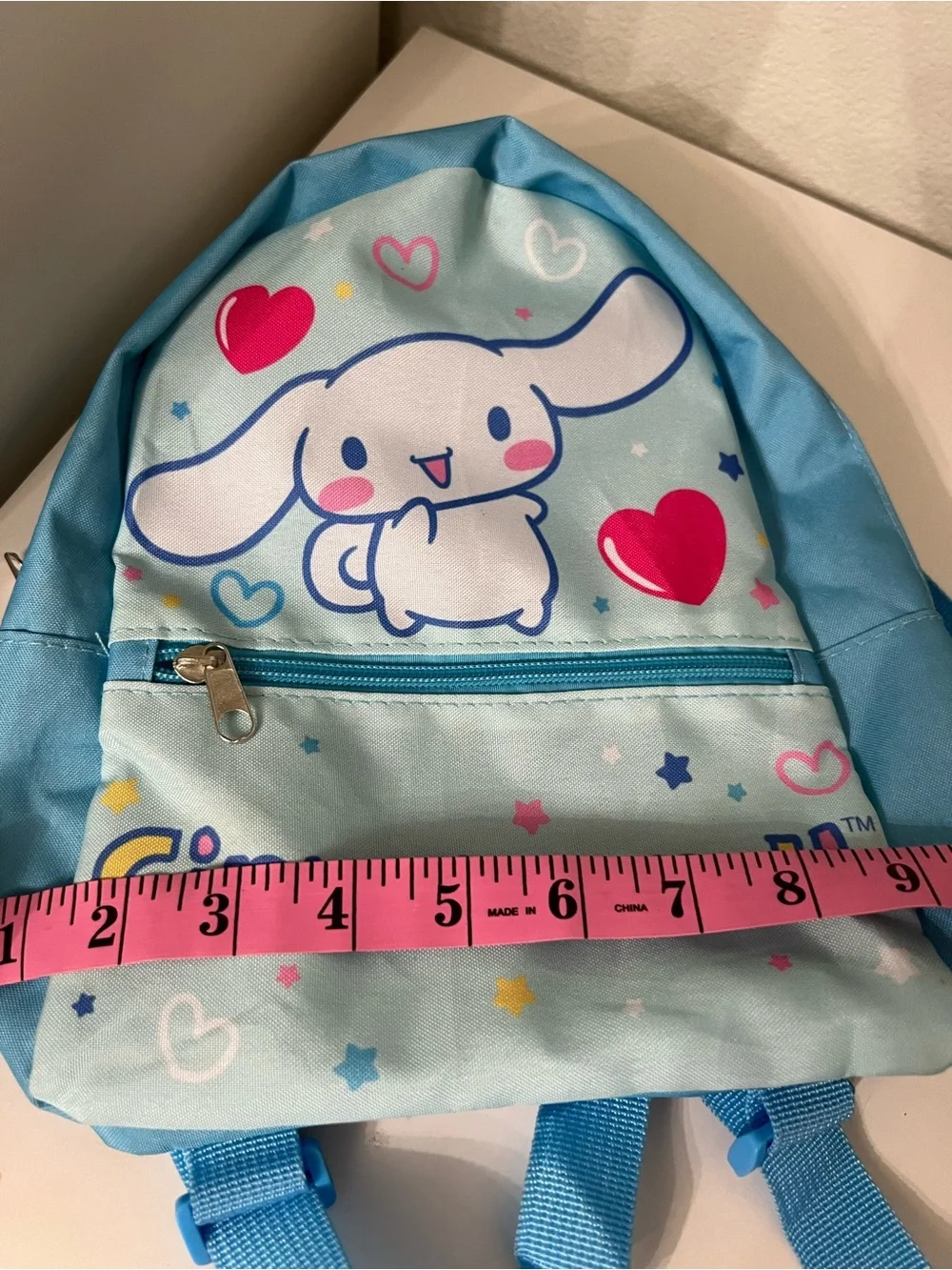 Sanrio Cinnamoroll Light Blue Kids mini Backpack, Set - 3 Piece